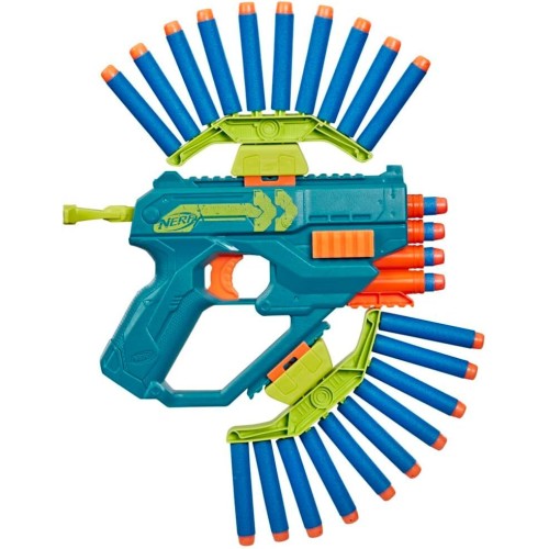 Hasbro Nerf Rebel Ops Ammohawk, Blaster With 20 Nerf Elite Foam Darts and 2 Dart Shields, Gifts, Toys for Kids, Ages 8 and Above