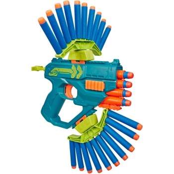Hasbro Nerf Rebel Ops Ammohawk, Blaster With 20 Nerf Elite Foam Darts and 2 Dart Shields, Gifts, Toys for Kids, Ages 8 and Above