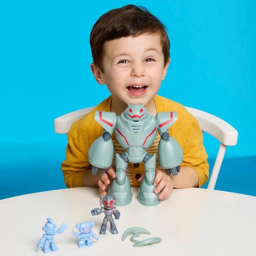 Hasbro Disney Jr. Series Marvels Iron Man and his Awesome Friends Ultron Giant-sized Armor, 3-inch Marvel Action Figure, Super H
