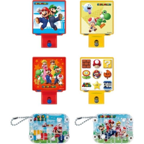 Epoch Super Mario Marble Maze-6 Σχέδια-1τμχ 7636 5054131076361