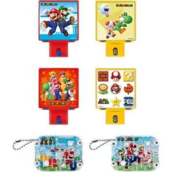 Epoch Super Mario Marble Maze-6 Σχέδια-1τμχ 7636 5054131076361