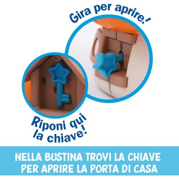Giochi Preziosi Στρουμφάκια (smurfs) μαγικό σπίτι χαχανούλης PUF20200 8056379164906
