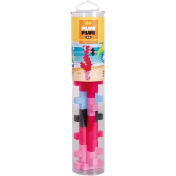 Plus-Plus Plus plus τουβλάκια basic φλαμίνγκο για 1+ έτους 15τμχ 3408 5710409201032