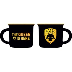 Χάρτινη Πόλη Espresso Mug - AEK Basketball 2 / Black The Queen Is Here BZ.XP.RP.00735 5206021148027