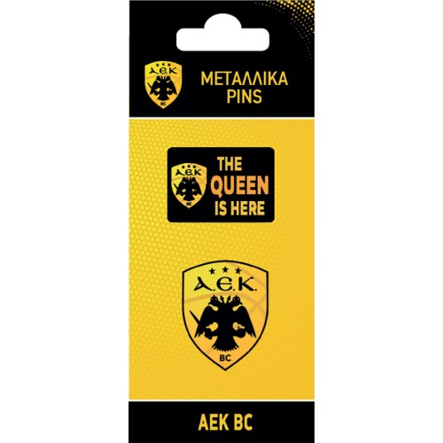 Χάρτινη Πόλη Metal - aek Basketball 1 HP.PIN.0012 5206021147976