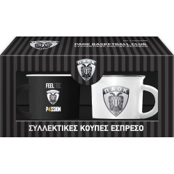 Χάρτινη Πόλη Set of Espresso Cups - Paok Basket 1 BZ.XP.RP.00731 5206021147334
