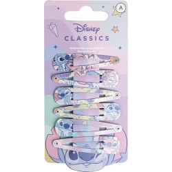 Cerda beauty disney: lilo & stitch - stitch - hair clips (6pcs) (2500003065) 2500003065 8445484437898