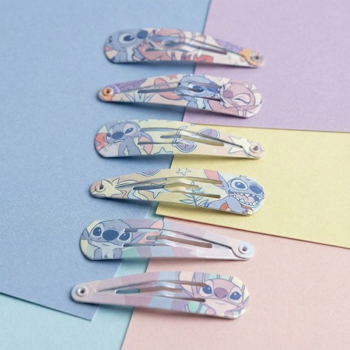 cerda beauty: stitch - hair clips 6pcs 2500003065 8445484437898