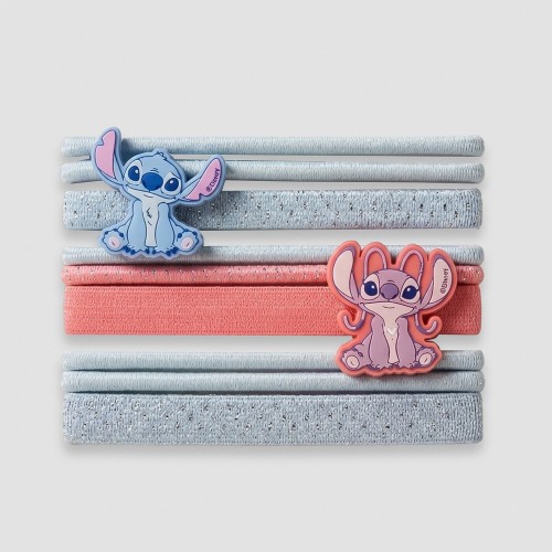 cerda beauty: stitch - hair tie 8pcs 2500003063 8445484437850