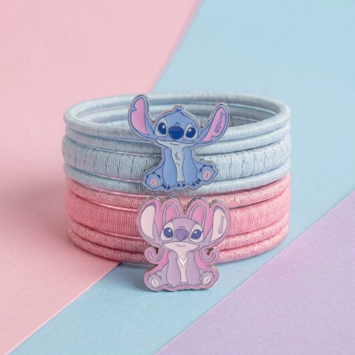 cerda beauty: stitch - hair tie 8pcs 2500003063 8445484437850