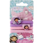 cerda beauty: gabbys dollhouse - hair tie 4pcs 2500003449 8445484539974