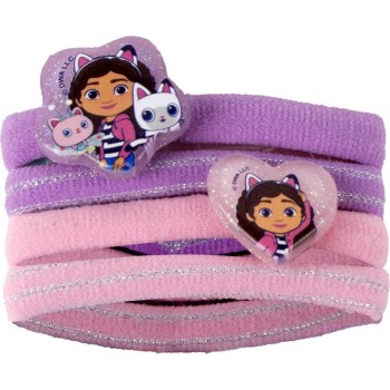 cerda beauty: gabbys dollhouse - hair tie 4pcs 2500003449 8445484539974