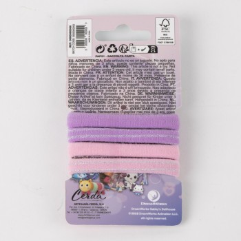 cerda beauty: gabbys dollhouse - hair tie 4pcs 2500003449 8445484539974