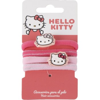 cerda beauty: hello kitty - hair tie 4pcs 2500003217 8445484471403