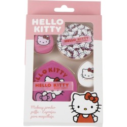cerda beauty: hello kitty - makeup powder puffs 2500003532 8445484560930