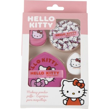 cerda beauty: hello kitty - makeup powder puffs 2500003532 8445484560930