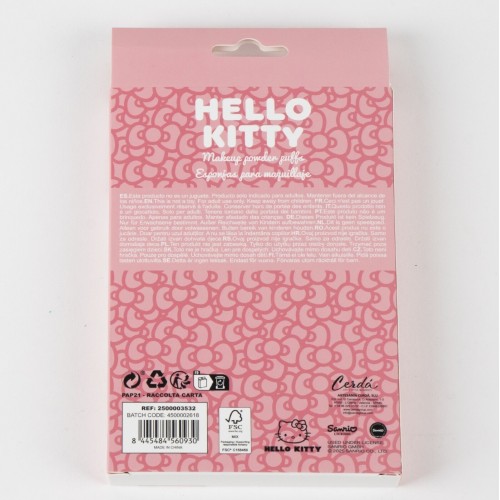 Cerda beauty sanrio: hello kitty - makeup powder puffs (2500003532) 2500003532 8445484560930