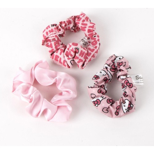 cerda beauty: hello kitty - scrunchies 3pcs 2500003224 8445484471540