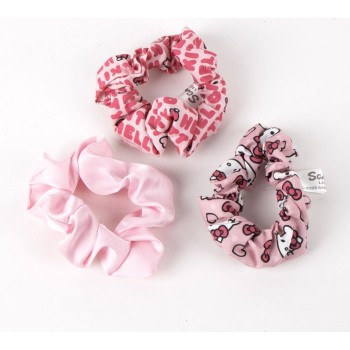 cerda beauty: hello kitty - scrunchies 3pcs 2500003224 8445484471540