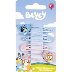 cerda beauty: bluey - hair clips 4pcs 2500003441 8445484539844