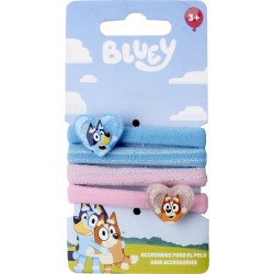 cerda beauty: bluey - hair tie 4pcs 2500003439 8445484539820