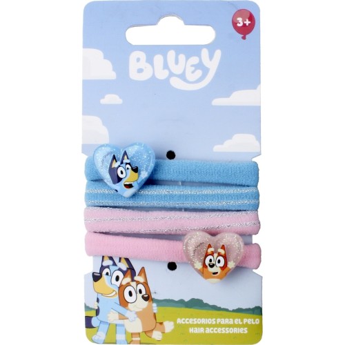 cerda beauty: bluey - hair tie 4pcs 2500003439 8445484539820
