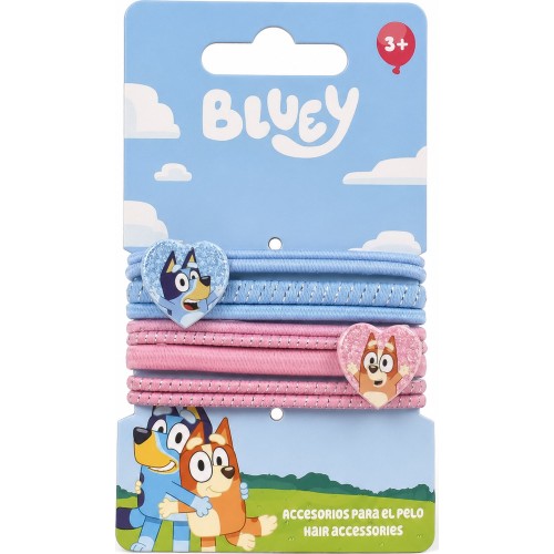cerda beauty: bluey - hair tie 8pcs 2500003440 8445484539837