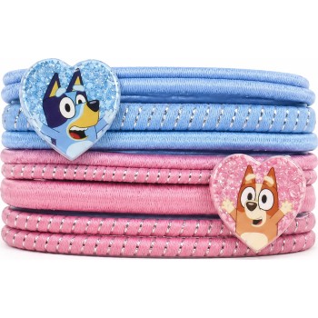 cerda beauty: bluey - hair tie 8pcs 2500003440 8445484539837