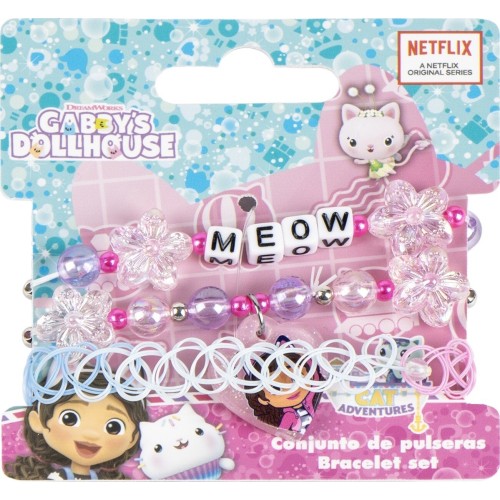 cerda jewelry: gabbys dollhouse - bracelet set 2500003446 8445484539929