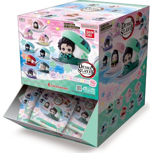 BANDAI NAMCO μίνι φιγούρα  animation: demon slayer - macaron blind bag, ποικιλία VE90765 3701405833381