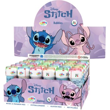 Dulcop Disney Stitch Stitch & Angel Bubble Blower - 60Ml D1010058 8007315010474