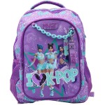 Diakakis imports Must Team K-pop Backpack Purple With 3 Pockets (000587781) 000587781 5205698837937
