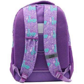 Diakakis imports Σακίδιο Πλάτης Must Team K-pop Μωβ με 3 Θήκες (000587781) 000587781 5205698837937