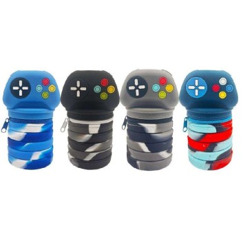 Diakakis imports Must Team Gaming Silicone Collapsible Case - 4 Designs (000587448) 000587448 5205698819940