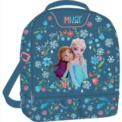 Diakakis imports Must Team Τσαντάκι Φαγητού Ισοθερμικό 22X16x28cm Frozen 2 Blue 000565978 5205698825804