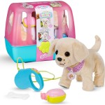 MGA Entertainment Baby Born My Dog Lucky With Pet Carrier | 5 Functions, Carry Case, Batterie 835869 4001167835869