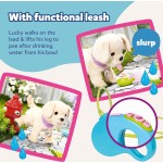 MGA Entertainment Baby Born My Dog Lucky With Pet Carrier | 5 Functions, Carry Case, Batterie 835869 4001167835869