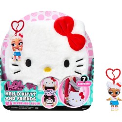 MGA Entertainment L.o.l. Surprise Loves Hello Kitty - Big Reversible Plush With Tot | Keychai 249849 035051249849