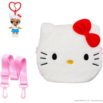 MGA Entertainment L.o.l. Surprise Loves Hello Kitty - Big Reversible Plush With Tot | Keychai 249849 035051249849