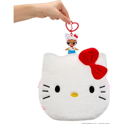 MGA Entertainment L.o.l. Surprise Loves Hello Kitty - Big Reversible Plush With Tot | Keychai 249849 035051249849