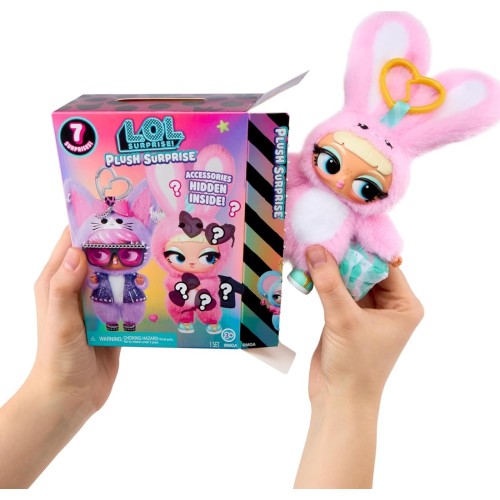 MGA Entertainment L.o.l. Surprise! Plush Surprise Character - 7 Items Included, Collectable P 249504 / 249498 035051249498
