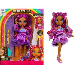 MGA Entertainment Rainbow high be dazzling fashion dolls - noemie violette (purple) 597780 035051597834