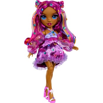 MGA Entertainment Rainbow high be dazzling fashion dolls - noemie violette (purple) 597780 035051597834