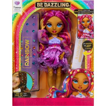 MGA Entertainment Rainbow high be dazzling fashion dolls - noemie violette (purple) 597780 035051597834