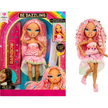 MGA Entertainment Rainbow high be dazzling fashion dolls- adeline rose (pink) 599982 035051597797