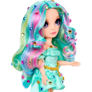 MGA Entertainment Rainbow High Be Dazzling - Celine Turquoise - Teal 28cm Fashion Doll With B 597780 k 599982 035051597827