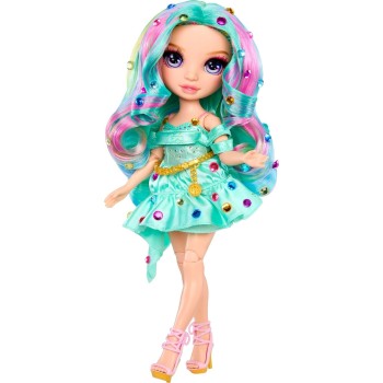 MGA Entertainment Rainbow High Be Dazzling - Celine Turquoise - Teal 28cm Fashion Doll With B 597780 k 599982 035051597827