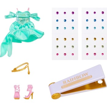 MGA Entertainment Rainbow high be dazzling fashion dolls- celine turquoise (teal) 597780 k 599982 035051597827