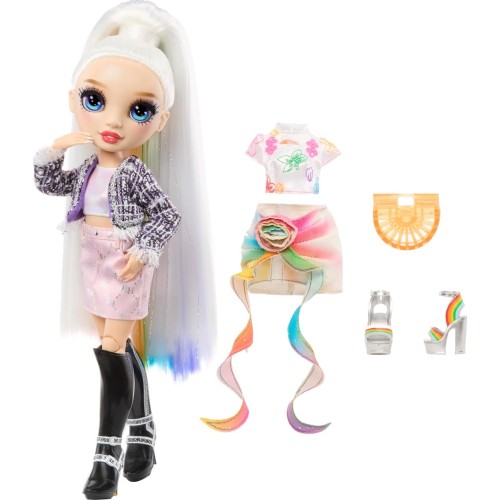 MGA Entertainment Rainbow High Style Icons Amaya - 28cm Fashion Doll With Long Brushable Hair 431640 035051431640