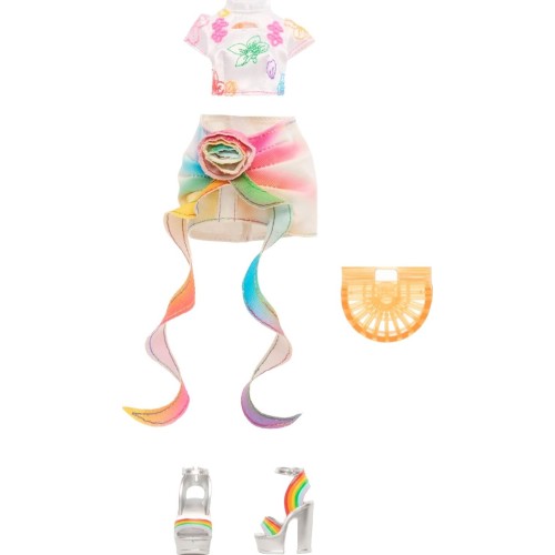 MGA Entertainment Rainbow High Style Icons Amaya - 28cm Fashion Doll With Long Brushable Hair 431640 035051431640